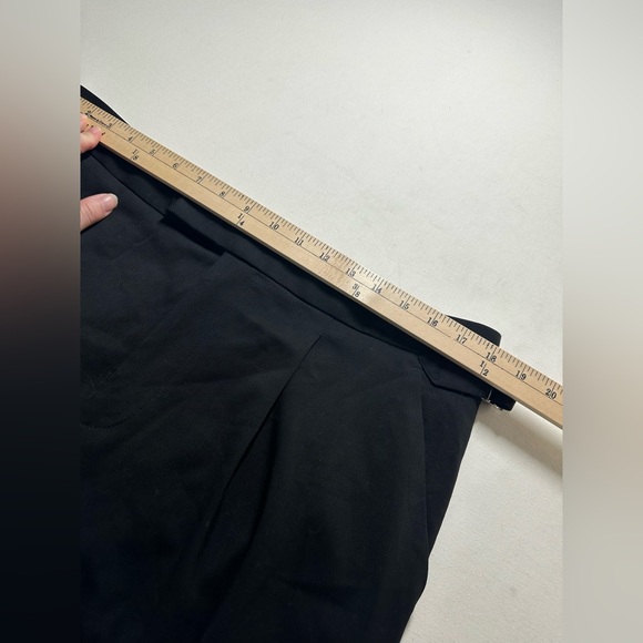 Everlane Women's Black Wide-Leg Trousers Wool Blend Size 14 EUC - Picture 5 of 8